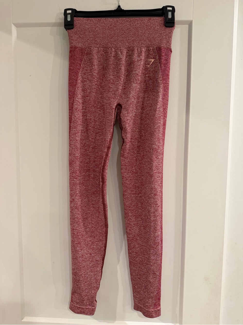 Gymshark women’s High-Rise Red Seamless Leggings size S